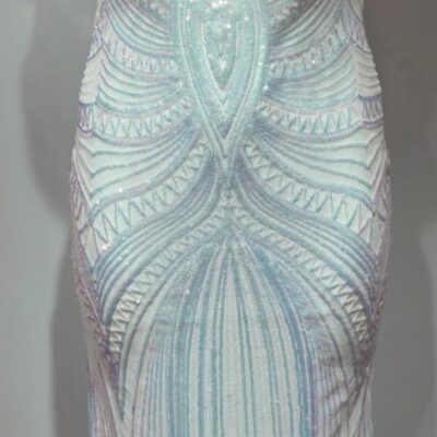 Vestido Sirena Blanco, Tornasol