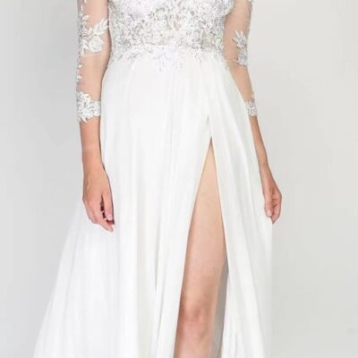 Vestido Elegante Blanco