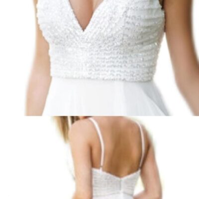 Vestido Elegante Blanco