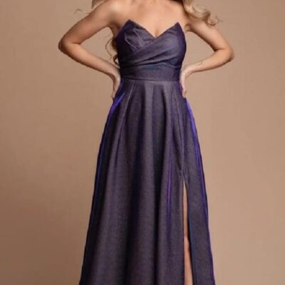 Vestido Elegante Morado, Tornasol
