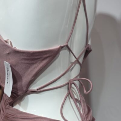 Vestido Elegante Rosa Palo, Rosa