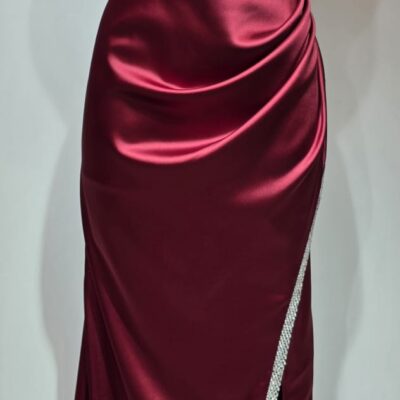 Vestido Elegante Burdeos